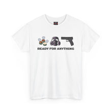 Load image into Gallery viewer, Ready For Anything White Unisex Heavy Cotton Tee