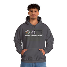 Load image into Gallery viewer, READY FOR ANYTHING Unisex Heavy Blend™ Hooded Sweatshirt