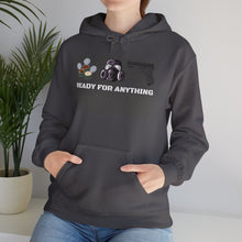 Load image into Gallery viewer, READY FOR ANYTHING Unisex Heavy Blend™ Hooded Sweatshirt