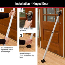 Load image into Gallery viewer, Home Defense / Home Invasion Door Bar Door Stopper Security Bar - Inward Opening Door