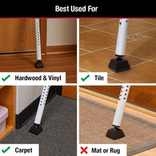 Load image into Gallery viewer, Home Defense / Home Invasion Door Bar Door Stopper Security Bar - Inward Opening Door