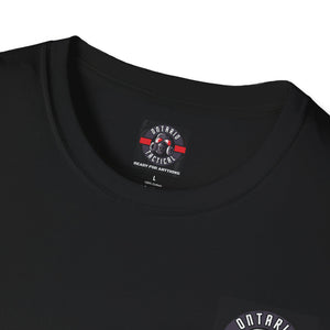 Ontario Tactical Ready For Anything - Small Logo - Unisex Softstyle T-Shirt