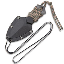 Load image into Gallery viewer, Black Legion Neck Knife With Sheath