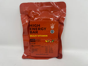 Emergency Food Ration Bar - Fruit Multivitamin - Best By 2042