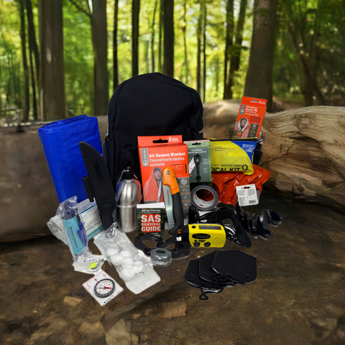 Premium Emergency Survival Kit Bug Out Bag - Ontario Tactical