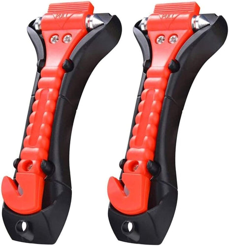 2 x Emergency Escape Seatbelt Cutter Glass Breaker