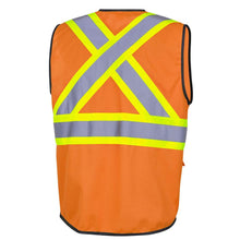 Load image into Gallery viewer, Reflective Vest High Vis Vest Emergency Vest - Orange