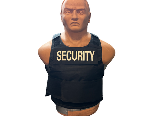 Level 3A Bulletproof Security Vest - Black