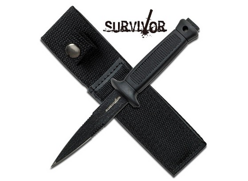 Survivor Tactical Boot Knife Dagger - 6.5