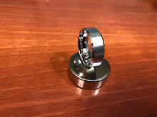Load image into Gallery viewer, Mens 925 sterling silver ring wedding band