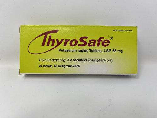 Thyrosafe Potassium Iodide - 65mg(Kids) - 20 Tablets